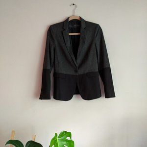 Zara Color Block Two-Tone Blazer. Never worn!